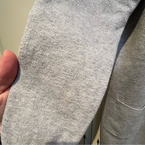 Lily Morgan sz S Long jersey-knit open cardigan - Picture 7 of 7